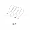 Acessórios para Joias DIY com Corda Colorida Enrolada Fio de Pesca de Poliéster Colorido Corda Fina Cordão para Pulseira de Celular de Nylon Acessórios para Ponta de Cordão