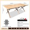 Conjunto de Mesa e Cadeiras Dobráveis para Exterior para Acampamento e Piqueniques, Conjunto de Mesa e Cadeiras Portátil para Acampamento e Montagem de Barracas