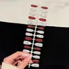 Puntos de Lunares Lazo KT30 Piezas Dibujos Animados Uñas Portátiles Hechas a Mano Puras Nueva Manicura Prehecha Puntas de Uñas Portátiles Dulce