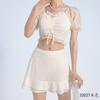 Traje de Banho Saia Dividida Novo Estilo 2026 para Mulheres, Moda Coreana, Estilo Menina Sexy e Puro Desejo, Roupa de Banho para Fonte Termal e Praia Atacado