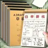 Papel de Borrador Engrosado Yika para Examen de Admisión de Posgrado, Cuaderno de Borrador Especial para Estudiantes Universitarios, Papel de Cálculo en Blanco para Estudiantes de Secundaria