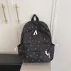 Mochila Escolar Estilo INS Japonês para Meninas Alunas do Ensino Fundamental Alunas do Ensino Médio Fresca e Fofa Mochila de Ombro Duplo Mochila Casual Girly para Viagem