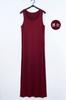 Vestido largo tipo chaleco modal de primavera y verano con tirantes largos sueltos y falda base con forma de I interior, vestido de talla grande