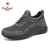 Zapatos Casuales Ligeros y Transpirables de Camello Otoñales Xiyu, Zapatos Versátiles de Color Sólido para Hombre, Zapatos de Papá, Mocasines Transpirables para Hombre para Exteriores