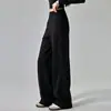 Mallas de Entrenamiento de Cintura Alta para Control de Abdomen para Mujer, Primavera/Otoño Sueltas Adelgazantes Cubren Imperfecciones Pierna Recta Ropa Exterior para Correr Fitness Transpirables Pantalones de Yoga