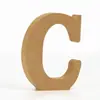 Capital de madeira DIY transfronteiriça letras em inglês enfeites criativos adereços decorativos para fotografia