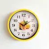 Reloj de pared redondo de 10 pulgadas 25 cm reloj de cuarzo reloj de pared simple de moda para el hogar