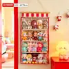 Bolsa Colgante para Guardar Muñecas, Bolsa de Exhibición a Prueba de Polvo para Muñecas Montada en la Pared, Almacenamiento de Colgantes de Cajas Sorpresa, Soporte de Exhibición para Muñecos de Peluche Montado en la Pared