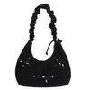 Bolso de Hombro Grande de Gamuza Retro para Mujer 2026 Nuevo Moda Bolso Dumpling Simple Versátil