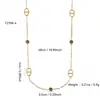 Collar Simple y Elegante de Nariz de Cerdo con Incrustaciones de Circonita, Pulsera de Acero Inoxidable para Mujer, Estilo Popular, Lujo Ligero, Nicho, Sensación de Alta Gama, Versátil