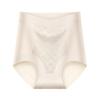 Braguitas de Cintura Alta para Mujer 2024 Nuevo Otoño/Invierno Abdominal Levanta Caderas Seda de Morera Entrepierna Bacteriostática Shorts Triángulo para Mujer Chica Gordita