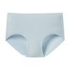 Verano seda de hielo de una pieza sin costuras simple ropa interior de yoga para mujer transpirable no cadera cómodo cintura alta bragas para dama