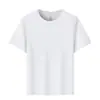 Camisetas Personalizadas com Nova Estampa de Logo em Algodão com Amônia Líquida, Uniformes de Trabalho de Equipe Esportiva de Manga Curta Antibacterianos de Verão 10A, Camisetas Culturais Publicitárias