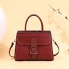 2024 Otoño e Invierno Nuevo Textura de Alta Gama Estilo Europeo y Americano Color Combinado Cocodrilo Bolso de Mujer Bolso de Hombro Bandolera Bolso de Mano