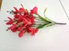 Flor Artificial Flor Falsa Flor Gladíolo Decoração de Casa Suprimentos para Casamento Acessórios Florais Shopping Center Sala de Estar Mesa de Centro