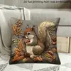 Fundas de Almohada 3D Más Vendidas Transfronterizas con Animales Lindos Adecuadas para Decoración de Sofá y Sala de Estar en Casa, Fundas de Cojín Personalizables