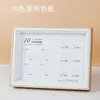 Moldura de Foto em Branco para Nail Art de 10 Cores Suporte de Exibição de Madeira Paleta de Exibição de Cores de Esmalte Fabricante de Ferramentas para Nail Art Atacado