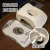 Esterilla de Verano, Almohada para Siesta de Espuma Viscoelástica de Seda de Hielo, Almohada de Oficina, Almohada Multifuncional Transpirable para Siesta en el Control Central para Estudiantes