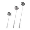 Cuchara extendida de acero inoxidable para sazonar cuchara mezcladora mango de calabaza cuchara de barra cuchara cuchara cuchara de postre cuchara para miel cuchara medidora de calabaza grande