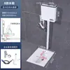 Set de Cisterna para Inodoro de Sentadillas para el Hogar Inodoro de Sentadillas Inodoro Cerámico Desodorante para Inodoro de Sentadillas Sin Defecación