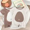 2025 Ropa Nueva de Otoño para Bebé Estilo Ins Mono para Bebé Mono de Gateo Lindo de Dibujos Animados para Salir 0