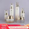 Frasco de emulsão de vidro de alta qualidade 120ml frasco de spray de imprensa 50g frasco de creme fabricante de material de embalagem de frasco de cosmético