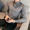 2025 Novo Inverno Acolchoado Veludo Manga Longa Camisa Tecido Texturizado Conjunto com Camisa Manga Longa Dropshipping