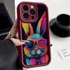 Gato de Halloween Adecuado para Funda de Teléfono Móvil Apple 17 17Pro 17Promax 16 16Pro 15 13 12 14