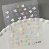 Pegatinas de Arte para Uñas Estrella de los Deseos Transfronterizas 3D Divertidas Estrella Macarrón Luna Pegatinas de Uñas en Relieve DIY Modelo Sl