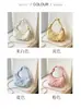 2026 Nuevo Bolso de Hombro Cruzado de Cadena Moda Elegante Plisado con Lazo para Mujer