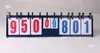 Placar Portátil de Jogo de Basquete, Placar de Virar Página para Futebol, Vôlei, Tênis de Mesa, Placar de Contagem de Pontos para Bilhar