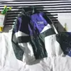 Otoño 2018 Nueva Chaqueta para Hombre Moda Guapo Chaqueta de Bloques de Color para Hombre Moda Coreana Personalizada Chaqueta de Pareja