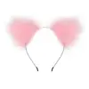 Lindo Pinza para el Cabello con Forma de Oreja Juguete Accesorios Aro Juego Color Sólido Conejo Corazón
