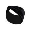 Directamente del fabricante: Diadema de terciopelo cruzada, Diadema simple de color sólido, Diadema elástica para cuidado del cabello largo