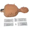 Mini Simulador Inflable de Reanimación Cardiopulmonar Portátil Maniquí de Presión para Entrenamiento de Primeros Auxilios RCP