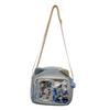 Bolso de Mano y Bolso Cruzado Sencillo para Niña, Estilo Japonés, Moderno, Bolso de Hombro Transparente