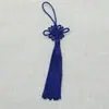 Colgante Pequeño de Nudo Chino con Borla, Cordón Marcador de Seis Piezas, Accesorios para Colgantes, Decoración de Borla, Colgante de Nudo Chino