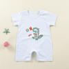 Ropa para gatear para bebés y niños pequeños, Monos para niños, Exportación de dibujos animados 0-2 años Manga corta Venta al por mayor Ropa de bebé Estilo corto