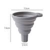 Funil de Silicone Mini Retrátil Dobrável Funil para Despejar Óleo Calibre Largo Vazamento de Vinho Vazamento de Óleo Funil Doméstico de Pequeno Porte Dispositivo de Subembalagem