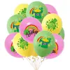 Nuevos Globos del Festival Irlandés Globos de Látex Trébol de la Suerte St. Globos de Decoración para Fiesta del Día de San Patricio