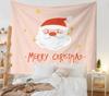 Decoração de Quarto Han Feng Tapeçaria de Natal Decoração de Parede Tecido para Pendurar na Parede ao Lado da Cama Estilo Ins Tecido de Fundo para Decoração de Natal
