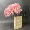 Ramo de Flores Artificiales 5 Ramas Hortensia Arreglo para Boda Accesorios para Sesión de Fotos Decoración para el Hogar Hilera de Flores Flores Artificiales de Comercio Exterior Flores Falsas