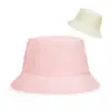 Sombrero de Sol para Exteriores de Primavera y Otoño para Mujer, Sombrero de Pescador Simple de Color Sólido Estilo Coreano, Sombrero de Cubo Versátil Casual para Hombre