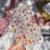 Pegatinas para Uñas con Relieve Tomoni Estilo Festivo Popular Tendencia Nacional Pegatinas para Uñas Año Nuevo León Despertando Adorno para Uñas Material