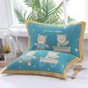 Toalla de Almohada de Algodón de Tamaño Mediano, Gasa para Niños y Adultos, Una Pieza 4060, Especial para Almohadas, Diseño de Dibujos Animados para Estudiantes, Suave, Absorbente, Transpirable
