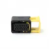 1703639-1 Bainha de 12 Furos 1.5 Preto Conector Automotivo Doméstico de Nova Energia Macho e Fêmea Chicote à Prova d'Água