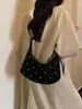Bolso de Hombro Bajo con Remaches Retro de Alta Gama Versátil para el Viaje Diario Gran Capacidad Bolso Dumpling Nuevo para Mujer Otoño/Invierno Bolso de Hombro Único