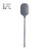 Mango de Acero Inoxidable Silicona Pala T Herramienta para Hornear Resistente a Altas Temperaturas Espátula para Pastel de Crema Pala T para Revolver Crocante de Copo de Nieve