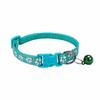 1.0 parche de huellas de pata de mascota collar collar para perro gato collar con campana tienda de fábrica una gran cantidad en stock