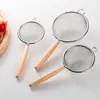 Filtro pantalla espina de pescado comida para bebé colador para bebé leche de soja cocina repostería acero inoxidable harina jugo filtro residuo doméstico
